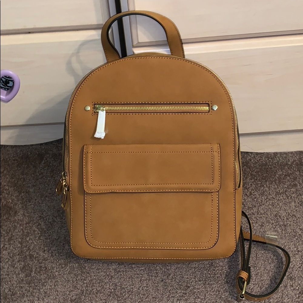 TAN BACKPACK